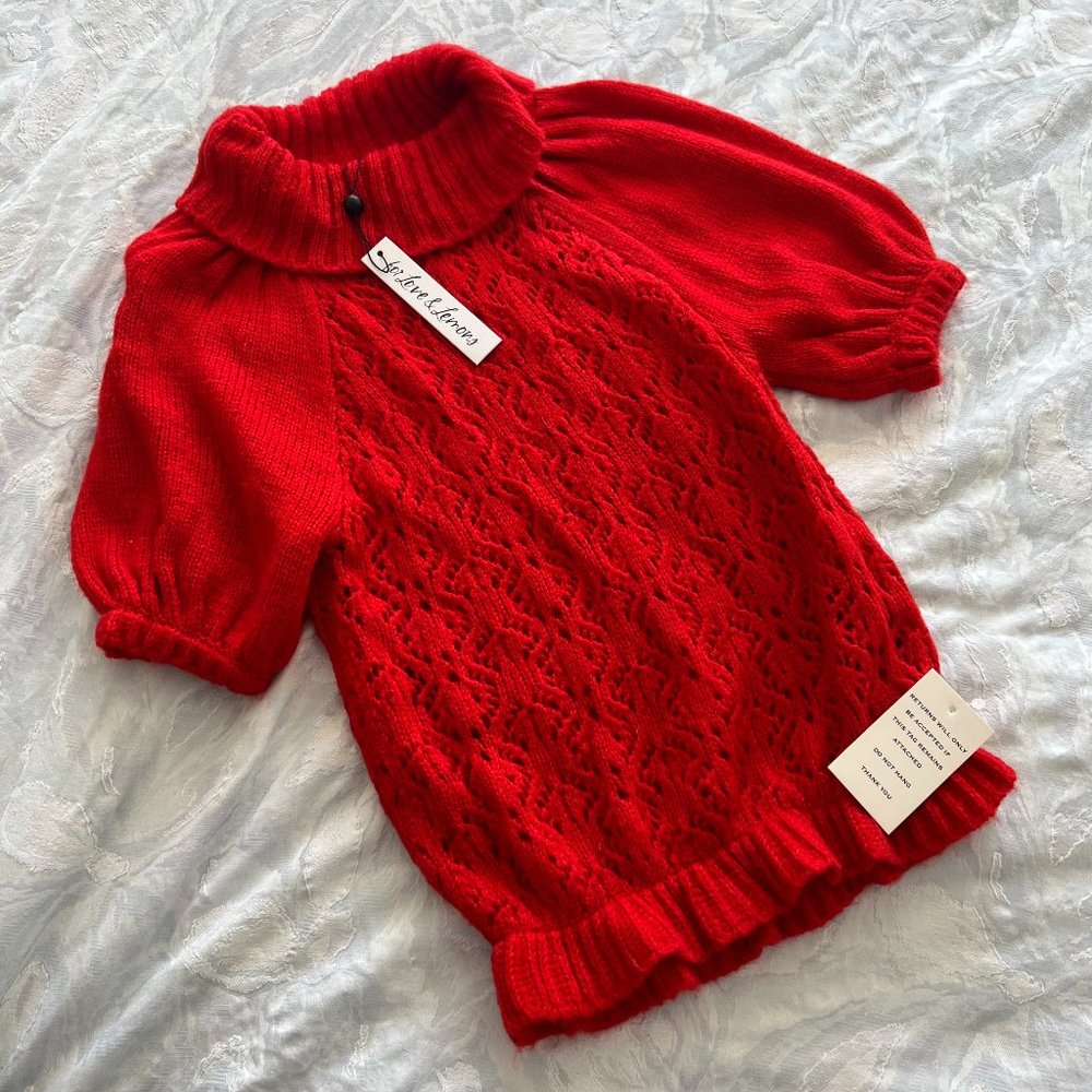 BNWT For Love & Lemons Knit Top